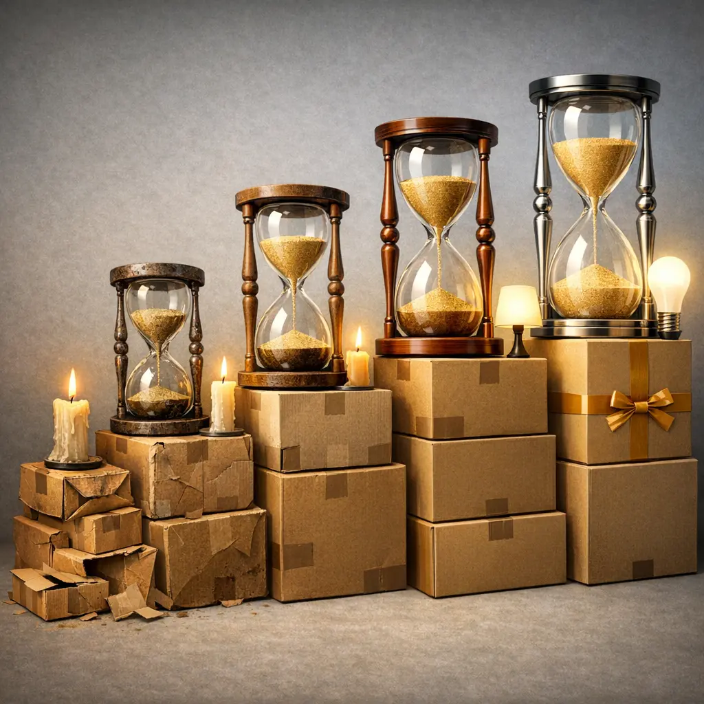 테무 상품 등급별 품질 차이와 예상 수명 분석 인포그래픽