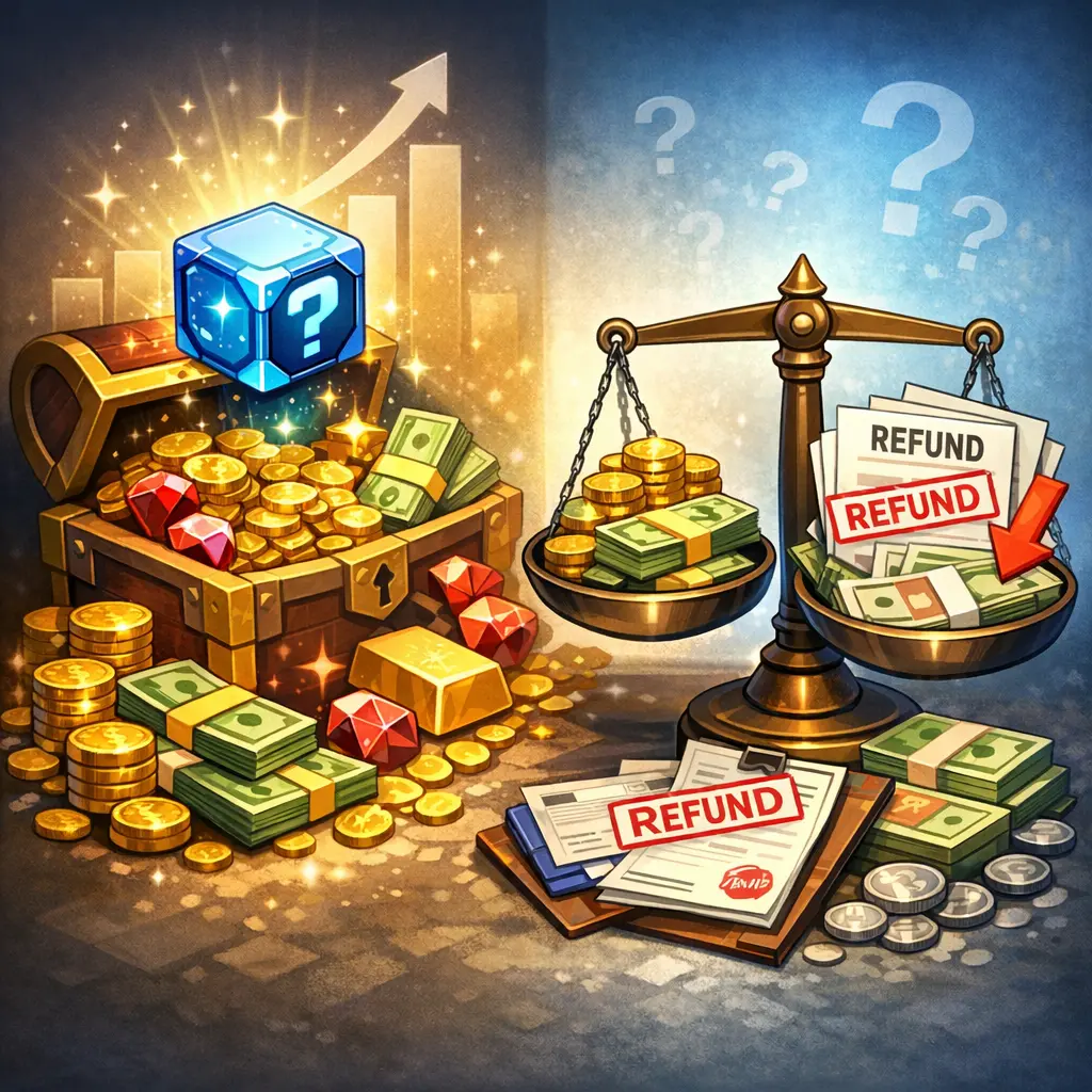 메이플스토리 큐브 보상 총액 및 환불 대상자 통계 시각화 자료