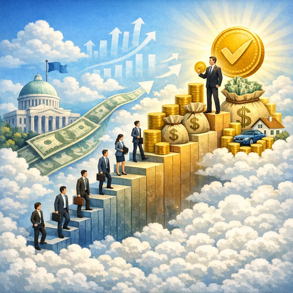 2026년도 공직자 호봉별 급여 체계와 세후 예상 수령액을 정리한 인포그래픽 이미지