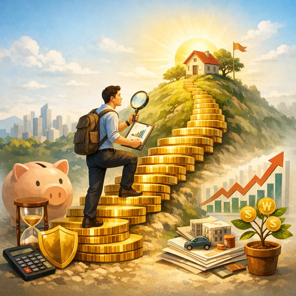 노후 자립을 위해 스스로 자산 관리 전략을 세우는 2030 세대