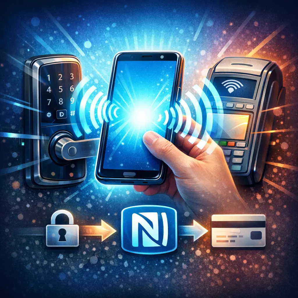 스마트폰 ‘NFC’ 기능 활용법: 교통카드 등록과 도어락 연동