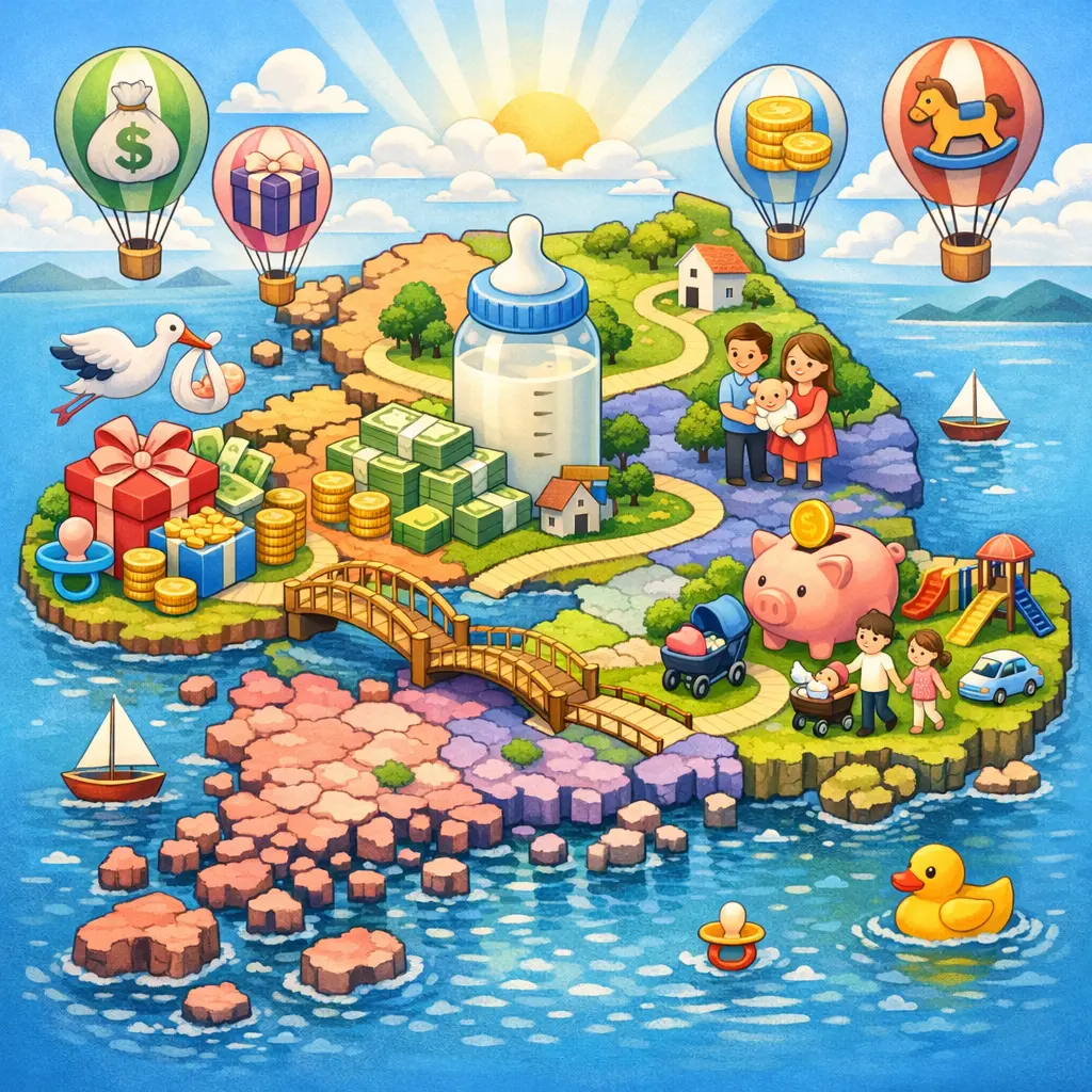 2026년 최신 출산 지원금 및 육아 수당 지자체별 비교