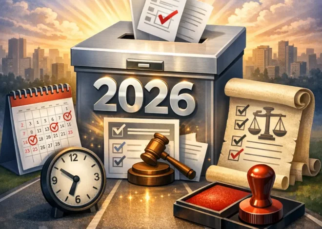 2026 지방선거 일정과 투표 시 주의사항: 달라진 선거법 정리