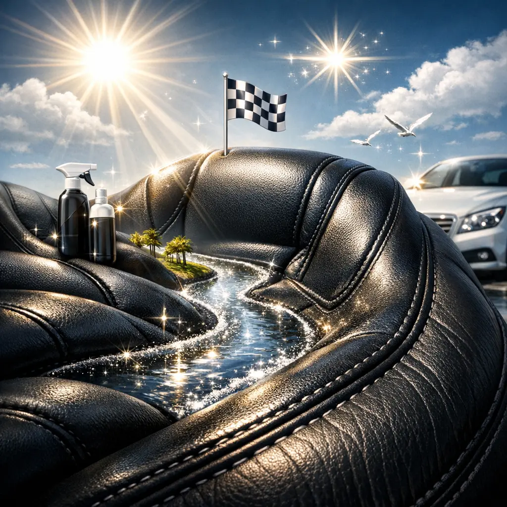 자동차 내부 세차 셀프로 끝내기: 가죽 시트 세정제 추천
